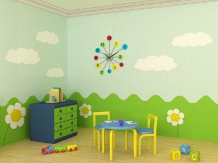 идеи стени детска стая 8