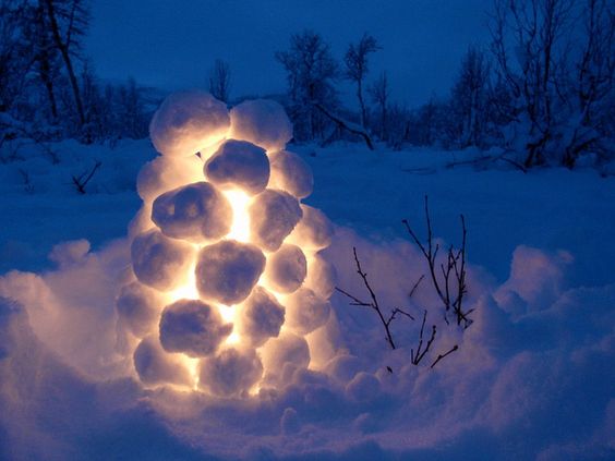 шведски снежен фенер