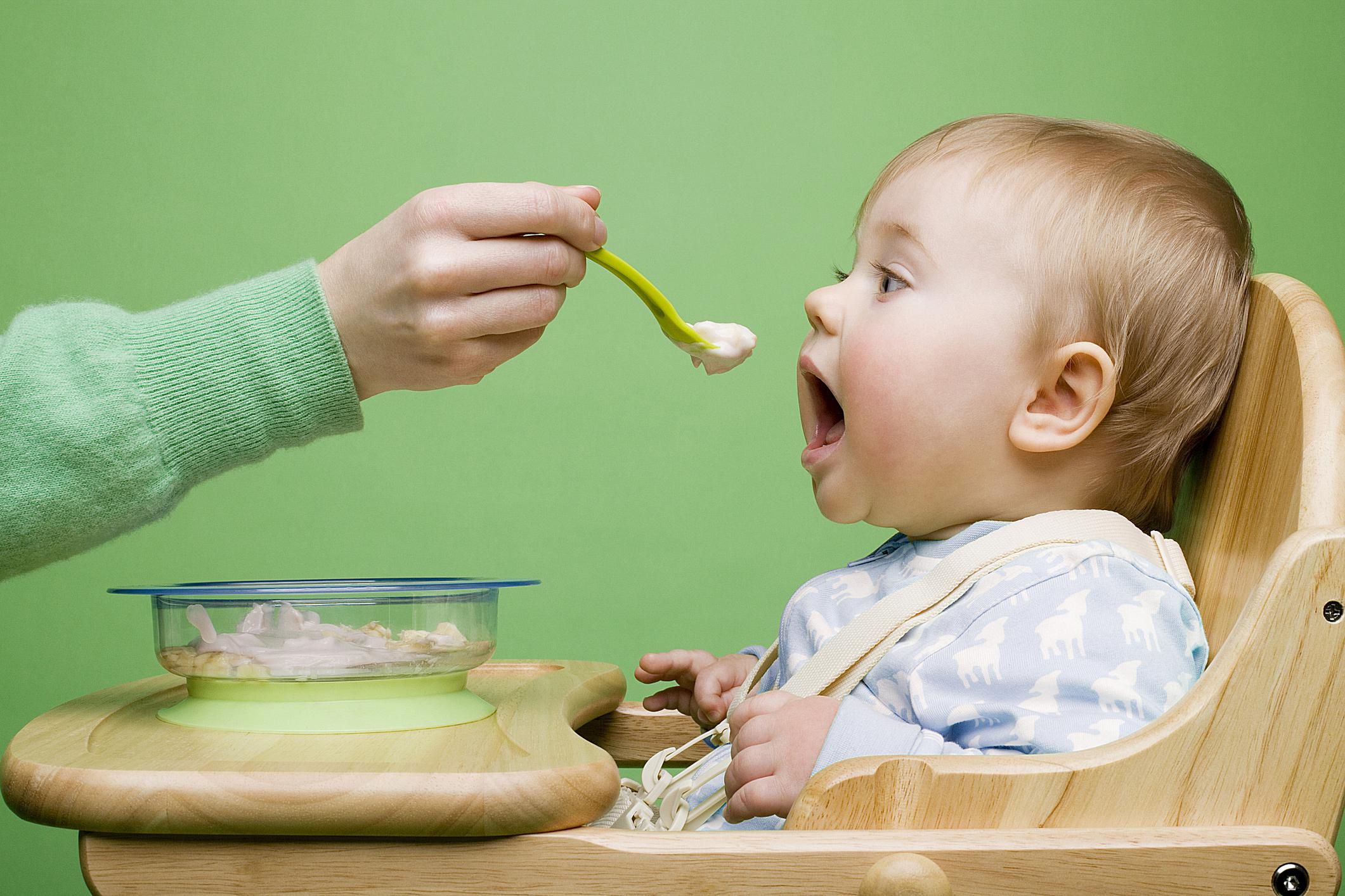 подправки бебешка храна бебе хранене