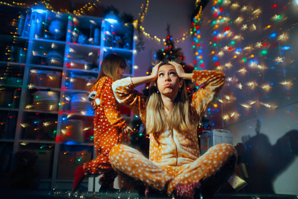 коледа преди и след децата